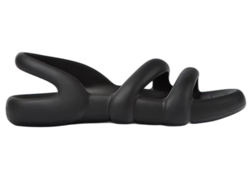 Camper Kobarah Flat Sandal Black (Women's)
