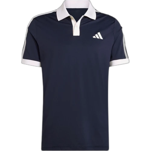 Adidas Tennis Tops Men's Legend Ink/White Polo Collar Moderate