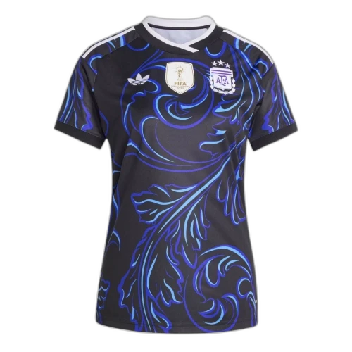 adidas Argentina 2026 Away Jersey 'Black Lucid Blue Blue Burst' (Women's)