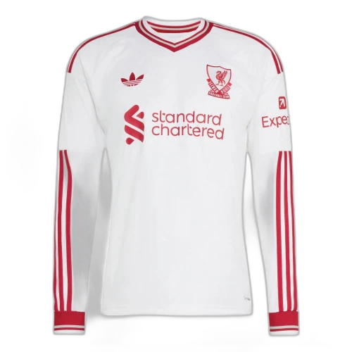 adidas Liverpool FC 26/27 Away Jersey Long Sleeve 'White'