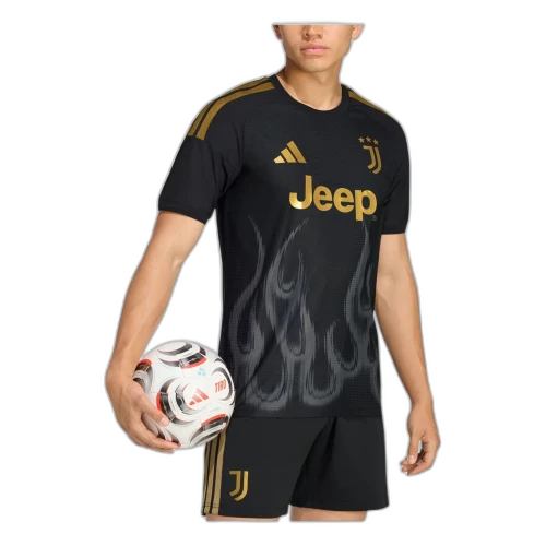 adidas x Juventus 26/27 Third Authentic Jersey Asia Sizing 'Black'