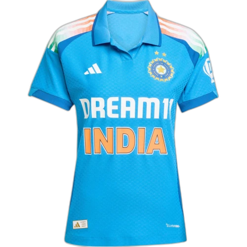 Adidas Free Shipping With AdiClub India Cricket One Day International Jersey