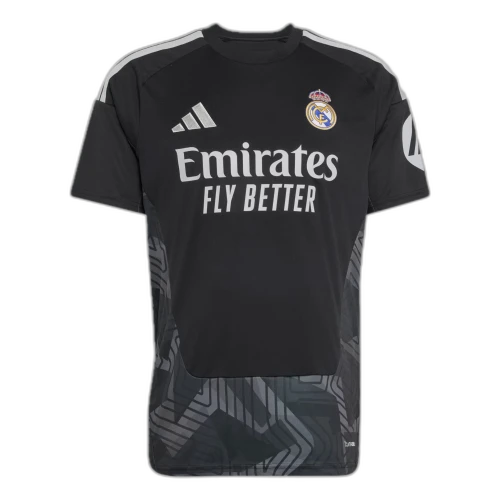 adidas Real Madrid 26/27 Home Goalkeeper Jersey Asia Sizing 'Black'