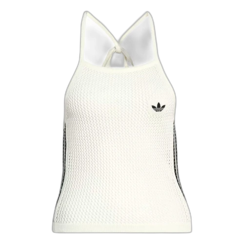 adidas Crochet Top Asia Sizing 'White' (Women's)