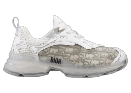 Dior Vibe White Gray Dior Oblique (Women's)