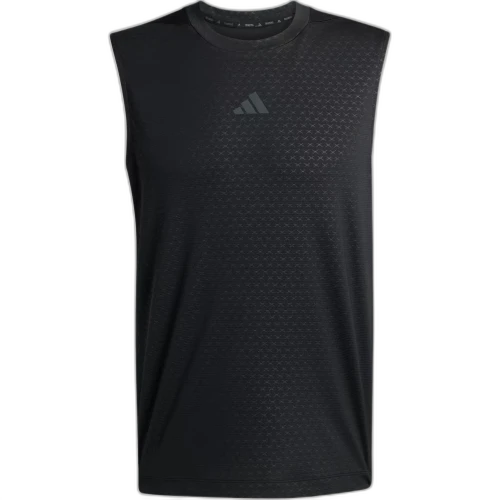 Adidas D4T Tank Tops Men's Black Crew Neck Moderate