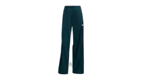 adidas Women's Adicolor Classic Firebird Loose Track Tracksuit Bottoms Aurora Ivy/White