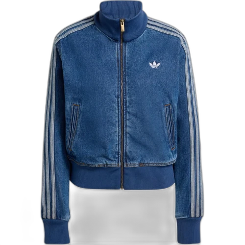 Adidas Originals three-stripe full-zip jacket