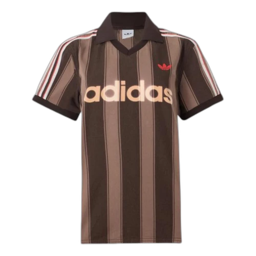 adidas Twill Football Jersey Asia Sizing 'Aurora Coffee' (Women's)