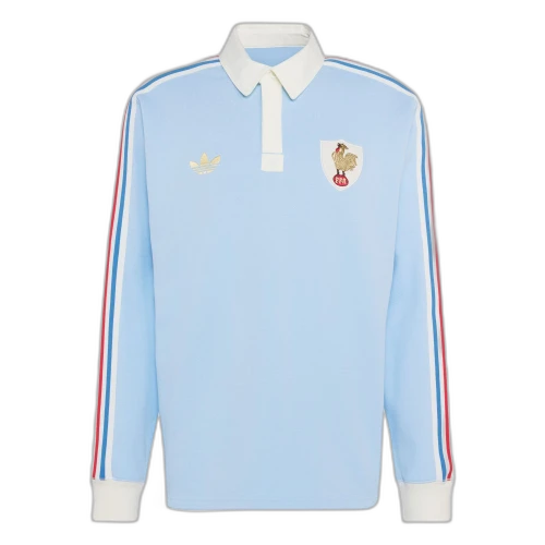 Adidas Originals FRANCE RUGBY 120 YEARS CRUNCH HERITAGE Rugby Jersey Men's