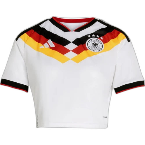 adidas Germany 26 Home Cropped Jersey 'White' (Women's)