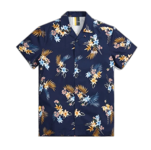Kith Thompson Camp Collar Shirts Nocturnal