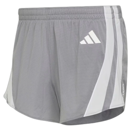 Adidas Running Shorts Men's Gray Three/Gray One Moderate Straight Fit Pants