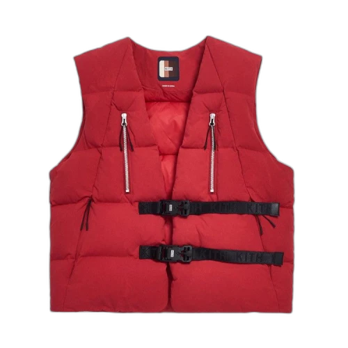 Kith Padded Utility Vest 'Scarlet Sage'