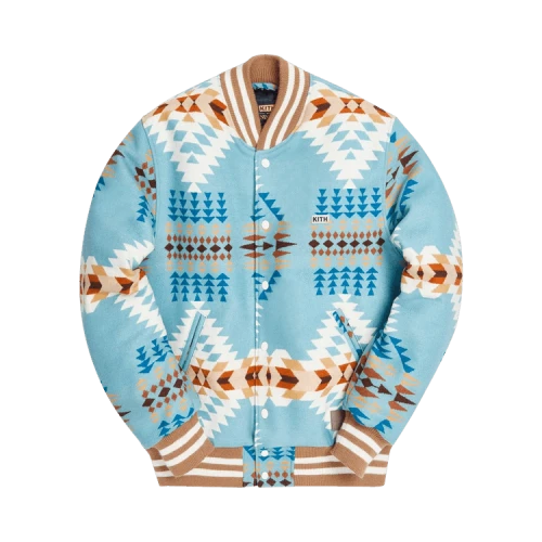 Kith For Golden Bear x Pendleton Rancho Arroyo Jacket 'Aqua'