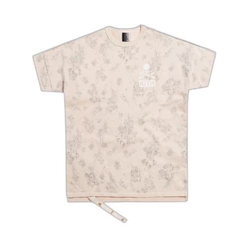Kith x Mastermind World Reverse Floral Tee 'Turtle Dove'
