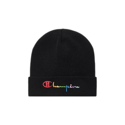 Kith x Champion Multicolor Logo Beanie 'Black'