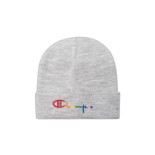 Kith x Champion Multicolor Logo Beanie 'Heather Grey'