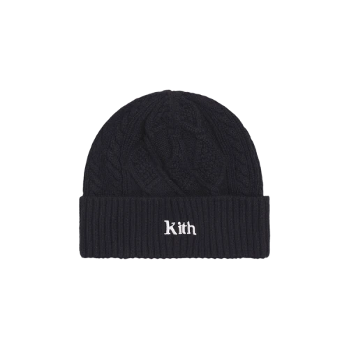 Kith Slyvan Cable Beanie 'Black'