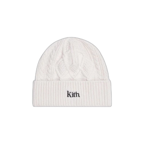 Kith Slyvan Cable Beanie 'Ivory'