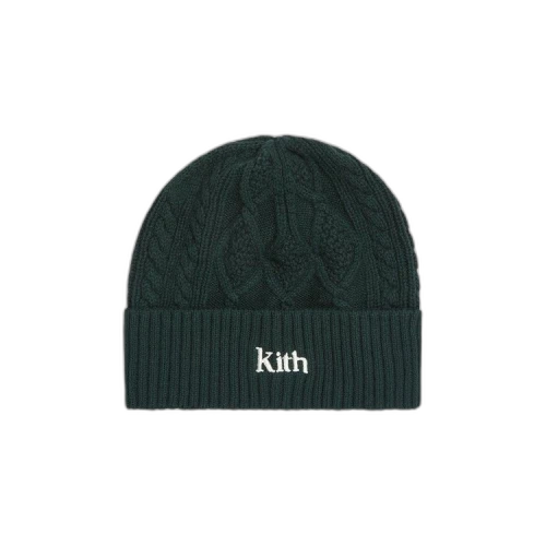 Kith Slyvan Cable Beanie 'Scarab'