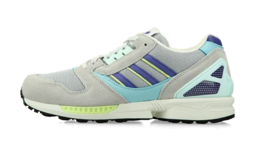 adidas ZX 8000 Grey Purple Semi Frozen Lemon