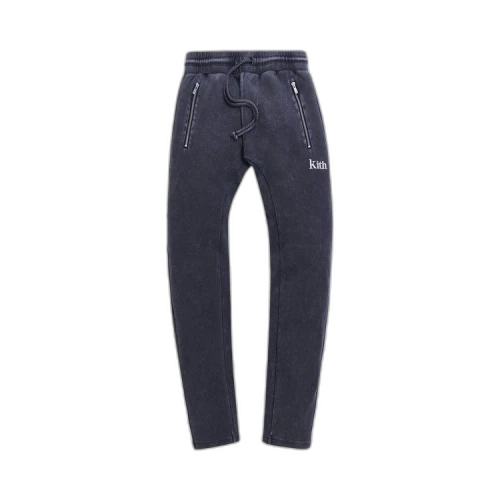 Kith Bleecker Crystal Wash Sweatpant 'Moonless Night'