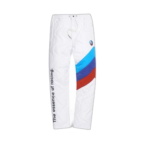 Kith For BMW Quilted Racing Pants 'Off White'