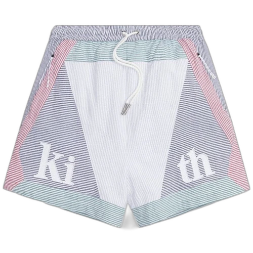 Kith Seersucker Turbo Short 'Concrete'