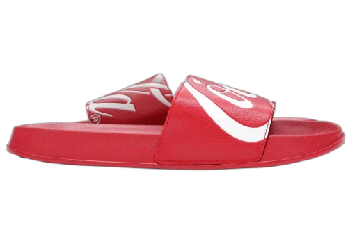 Kith Logo Slides Coca Cola Red