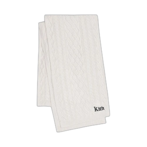 Kith Abingdon Cable Scarf 'Ivory'