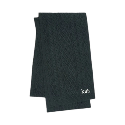 Kith Abingdon Cable Scarf 'Scarab'