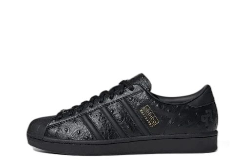 adidas Superstar Footpatrol Black Ostrich