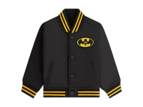Kith x Batman Baby Satin Bomber Jacket Black