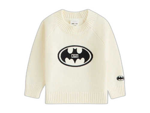 Kith x Batman Baby Sweater Sandrift