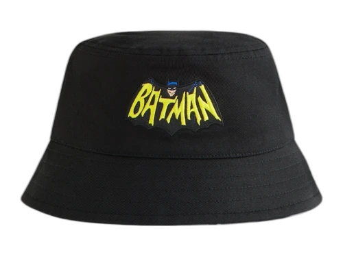 Kith x Batman Baby Reversible Dawson Bucket Hat Black