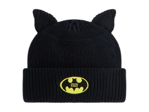 Kith x Batman Baby Bat Ear Beanie Black