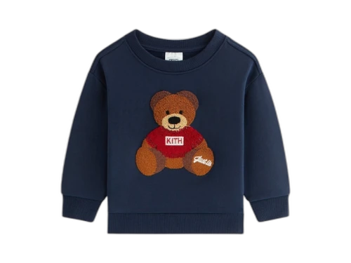 Kith Kithmas Baby Teddy Nelson Crewneck Nocturnal
