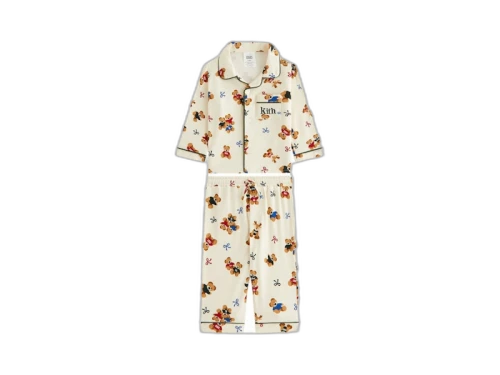 Kith Kithmas Baby Printed Pajama Set Silk