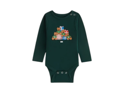 Kith Kithmas Baby Teddy Bodysuit Stadium
