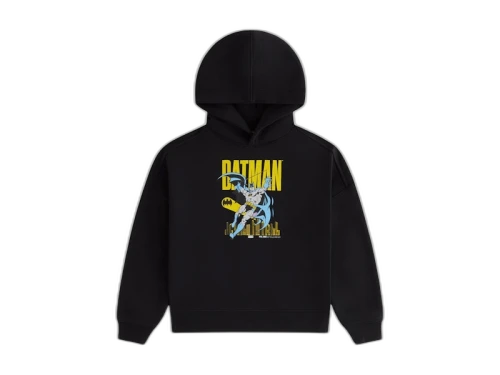 Kith x Batman Kids Classic Vintage Hoodie Black