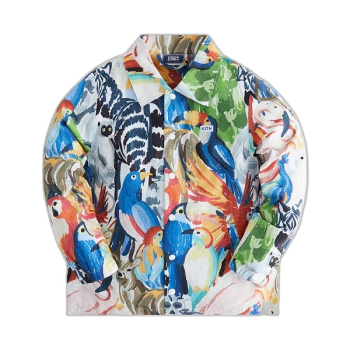 Kith Kids Aop Coach Jacket 'Voyage'