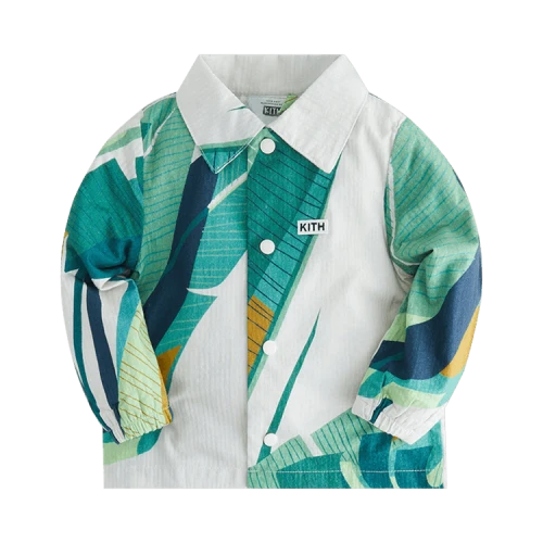 Kith Kids Baby Aop Coach Jacket 'Waffle'