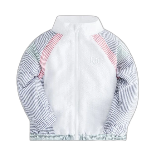 Kith Kids Baby Seersucker Track Jacket 'Concrete'