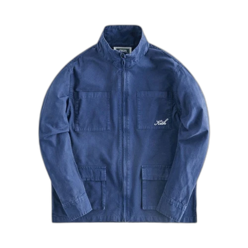 Kith Kids Mock Neck Ginza Jacket 'Peacoat'