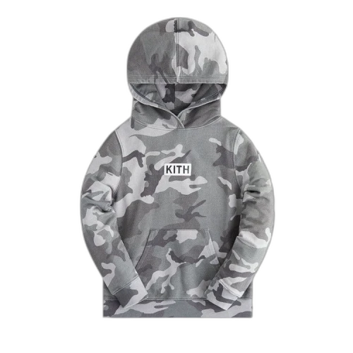 Kith Kids Printed Williams Hoodie 'Jungle Green'