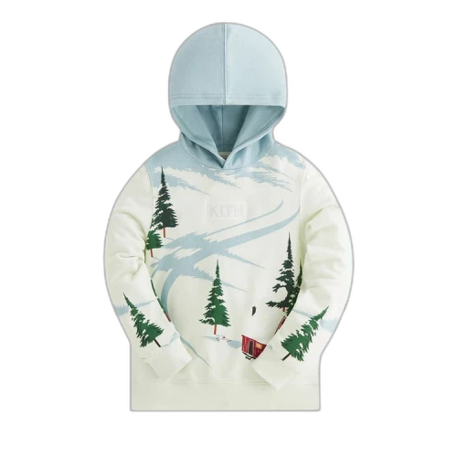 Kith Kithmas Day Hoodie 'Chalk'