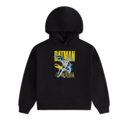 Kith Kids x Batman Classic Vintage Hoodie 'Black'
