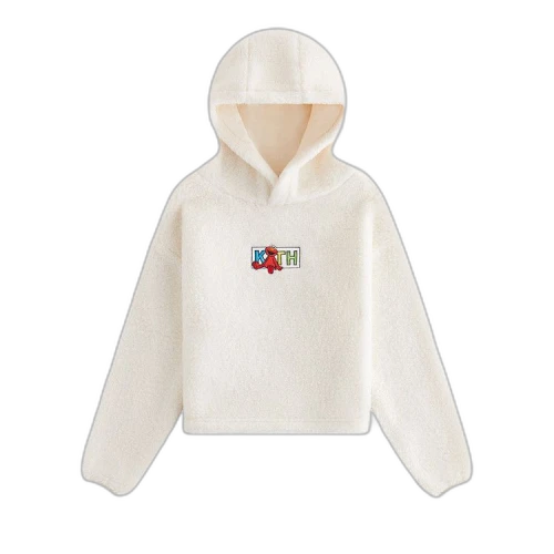 Kith Kids x Sesame Street Sherpa Hoodie 'Sandrift'