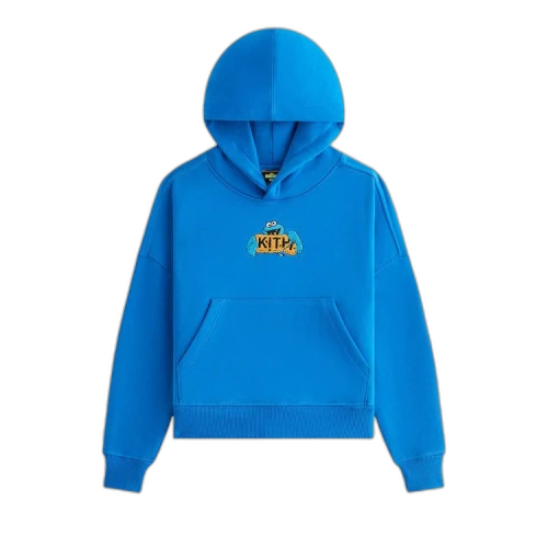 Kith Kids x Sesame Street Cookie Monster Nelson Hoodie 'Voyage'